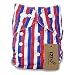 iZiv(TM) Newborn Organic Infant Waterproof/Adjustable/Reusable/Washable Pocket Cloth Diaper Fit Babies 0-3 Years(Stripe)