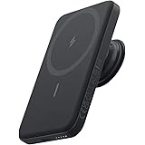 Anker 622 Magnetische Powerbank (MagGo mit Popsocket), 5.000mAh Magnetischer externer Akku mit austauschbarem PopGrip und Hal