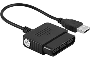 Topiky para Controller a PS3/USB Converter, para Playstation1/2 Controller a USB Adapter Converter para PS3 y PC