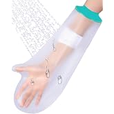 EuyiHlybt Cast Protector Arm Adult, Waterproof Cast Arm Cover | Reusable Arm Plaster Covers for Shower, Soft and Comfortable