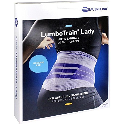 Bauerfeind LumboTrain - Faja lumbar para mujer de titanio