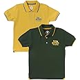 CuB McPAWS be curious Boy's Solid Regular Fit T-Shirt