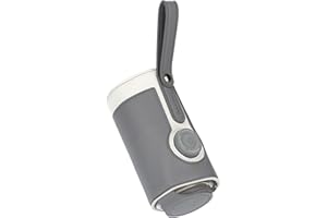 Gecheer Chauffe-biberon portable, chauffe-biberon électrique, chauffe-biberon USB, 3 niveaux de chauffage à température constante pour l'allaitement maternel allaitement nocturne, utilisation