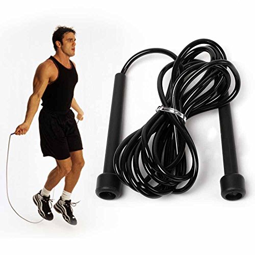 Preisvergleich Produktbild Pro Speed-Springseil, Boxspringseil, Trainingsseil, Schwarz