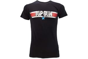 Sabor srl T-Shirt Top Gun 2 Originale Film Tom Cruise Maverick Blu Scuro Navy Maglia Maglietta Ufficiale