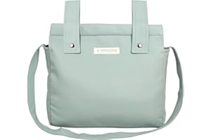 MIMUSELINA Bolso Carro Bebe | Pañalera Bebe organizador para silla paseo con gran capacidad | Bolso Maternidad Elegante y Práctico | Hecho en España