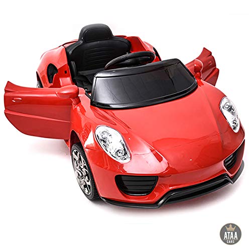 ATAA CARS F400 Auto elettrica per Bambini Sportivo con Telecomando Genitori E Batteria 12 V