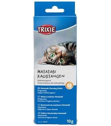 Bastoncini Per Gatti Da Masticare Bastoncini Erba Gatta Per Gatti - 15 Matatabi + 6 Giocattoli Con Catnip Naturale Sicuro