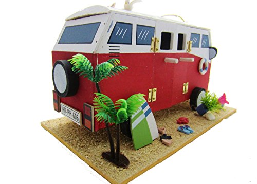 Hüwüknü, Vogelhaus, Hippie-Bus - 3