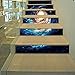 Produktbild Treppen-Aufkleber 3D Refurbished Fliesenaufkleber Entfernbar Wasserdicht Hintergrund Dekor Wandaufkleber 6 teile / satz 18 cm x 100 cm