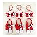 Produktbild Jspoir Melodiz Good Sister 2Pcs Set Weihnachtsbesteck Taschen Besteck Halter Taschen Messer Messer Gabeln Tasche Weihnachten Party Dekoration