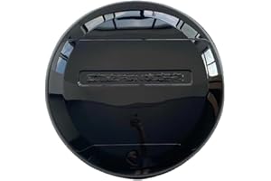 fenqing-y Copertura per ruota di scorta per Defender, protezione in plastica per Land Rover Defender 90 110 130 2 porte 4 porte 2020 2021 2022 2023 (Santorini nero)