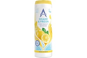 Astonish Shake & Fresh Désodorisant pour tapis, élimine les odeurs, citron scintillant, 400 g