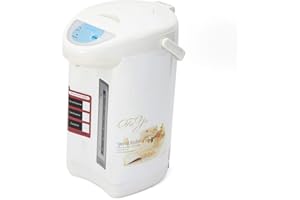 ‎KANGTEN Heißwasserspender, 4 Liter Wasserspender Edelstahl Wasserkocher mit Hitzeerhaltungsfunktion Teekocher Thermopot für Schule Zuhause Büro (5.8L Weiß)