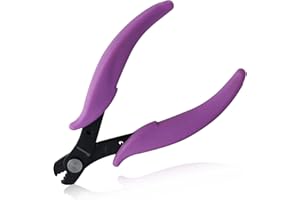 SPEEDWOX Pince coupante de fil à mémoire de forme pour la fabrication de bijoux, 14 cm, pince coupante pour fil à mémoire de forme, bijoux pour la fabrication de bracelets, perles, loisirs créatifs
