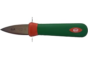 Sanelli Premana Professional Coltello Apriostriche, Acciaio Inossidabile, Verde/Rosso, 20 x 3.5 x 5.5 cm