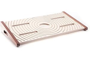 Ruach Imagine Series Pedalboard for Guitar Effects Pedals, Mahogany (Size 3)