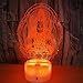 Produktbild 3D LED Licht Nachtlicht Optische Täuschung Lampe Schreibtischlampe Tischlampe Nachtlicht 7 Farben mit Acryl-Ebene & ABS Basis & USB-Ladegerät Buddha-Figur