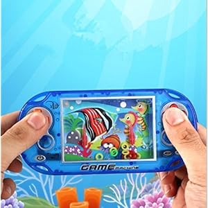 UChic 2 STÜCKE Kinder Wasserring Konsole Kinder Spielzeug Wasser Ring Für Kinder Spielen Ring Entwicklung Intellektuellen Spiel Handheld Farbe Zufällig