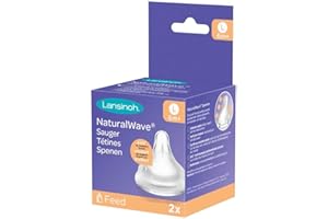 LANSINOH NaturalWave Sauger L 2 St