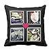 Produktbild BFFs Cute Instagram Photo Collage with Heart 24*24 pillow case cover