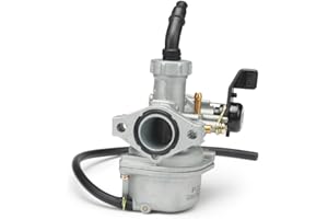 JFG RACING Carburador Moto 22mm,Choke PZ22 colector de admisión Carburador de carburador para CRF70/110/125cc Dirt Pit Bike ATV Quad Pit Bike Monkey Scooter