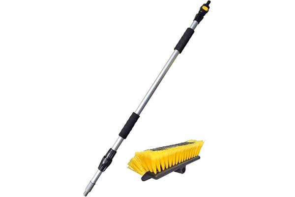 CEPILLO DE ALUMINIO Para Lavado Deluxe 90-175 CM, Con SISTEMA Agua