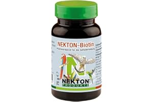 NEKTON-Biotin | Vitaminpräparat zur Gefiederbildung für Zier- und Greifvögel (75g)