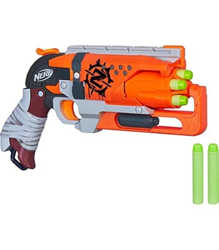 Nerf MicroShots Zombie Strike Hammershot Blaster Toy Gun, Ages 8
