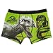 Jurassic World Idominus Rex & Raptor Boys Boxer Shorts - Age 4-10 Years, Green, 7-8