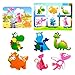 Produktbild TianranRT Puzzle Magnetic Puzzle Dinosaurier Holz Magnetic Puzzle Bildungsprogramme Entwicklungsarbeit Baby Kinder Training Spielzeug (C)