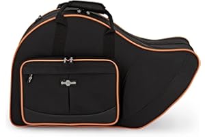 Hochwertiger Koffer für Waldhorn mit gepolsterten Gurten von Gear4music