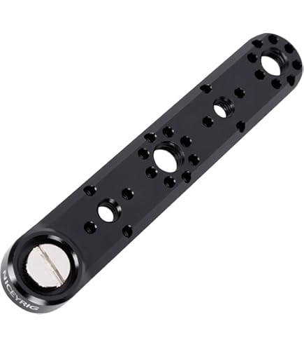 Piastra Formaggio Universale Per Fotocamera - Montaggio Laterale Con Filettatura 3/8 E 1/4 Per Sony RED - Foto 10