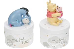 Disney Magical Tooth & Curl Keepsake Krukor - Nalle Puh & Eeyore