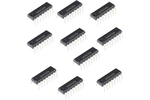 HeyNana - 10 registros deslizantes SN74HC595N Shift Register de 8 bits 74HC595 DIP-16 74595