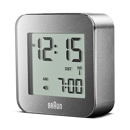 Braun Funkwecker Reisewecker Digital grau BNC008GY-RC - 3