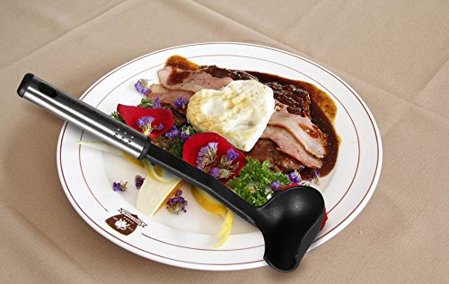 NexGadget Premium-38-Stücke Sets von Kochgeschirr mit Edelstahl und Nylon Kochen Tools einschließlich Löffel, Turners, Tongs, Schneebesen , Dosenöffner, Schäler, Schaber, Messbecher und Löffel - 7