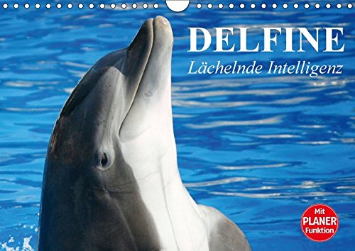 Delfine - Lächelnde Intelligenz (Wandkalender 2018 DIN A4 quer): Die intelligenten Säugetiere mit Ich-Bewusstsein (Geburtstagskalender, 14 Seiten ) ... [Kalender] [Apr 01, 2017] Stanzer, Elisabeth