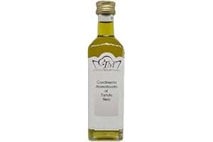 CENTRO TARTUFI MOLISE Olio al Tartufo 60 ml - Tartufo - Olio Tartufato - Olio Aromatizzato al Tartufo Nero - Olio di Pregiato Tartufo Nero "Tuber Magnatum Pico" - 100% Made in Italy, Eccellenza Culinaria Italiana