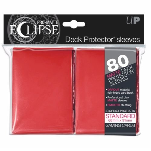 Preisvergleich Produktbild Ultra Pro Kartenhüllen Rot / Rot (E-85250)