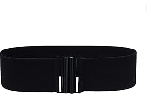 maikun Elastic Womens Belt, Elastic Vintage Plus Stretchy Cinch Waist Belts for Women