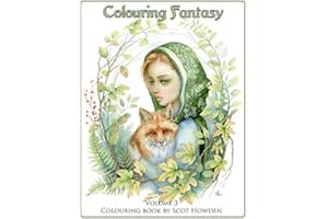 Colouring Fantasy Volume 3: Colouring Book By Scot Howden