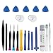 Price comparison product image 20 in 1 Mobile Phone Repair Tools Kit Opening Pry Tool Screwdriver Set for Smart Phone Disassembly and Repair iPhone iPad Samsung Cell Phone Hand Tools Set