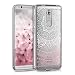 Produktbild kwmobile ZTE Axon 7 Mini Hülle - Handyhülle für ZTE Axon 7 Mini - Handy Case in Rosa Weiß Transparent