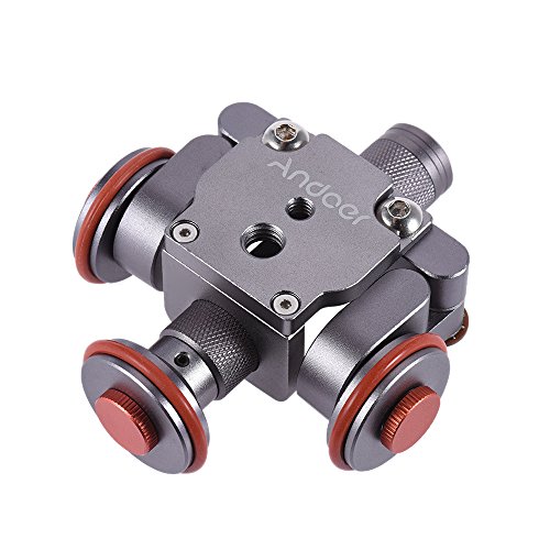 Andoer motoris     lectrique 3 roues vid  o poulie voiture Dolly Rolling Slider Skater pour Canon Nikon Sony cam  ra cam  scope pour iPhone 7 7plus 6 6 s Samsung Huawei Smartphone