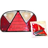 Lichtscheibe / Ersatzglas Aspöck Lichtscheibe Mehrfunktionsleuchte Multipoint II beidseitig Heck Anhänger