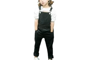 LAOZANA Mädchen Denim Overall Jeans Hose Kinder Latzhose Jeans Hosen Overall Lange Overall Jumpsuit
