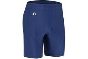 SURFEASY Men's Swim Jammers Compression Quick Dry Athletic Swim Swimming Trunks Shorts Brief Swimsuit