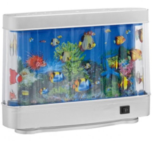 Preisvergleich Produktbild Kindernachtlichter - Aquarium, FISCHE, 1 x T4 / 230V / 10W