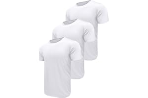 Boyzn 1 or 3er Pack Sport Tshirts Herren Kurzarm T-Shirts Funktionsshirt Laufshirt Schnelltrocknend Atmungsaktive Sport Shirt Fitnessshirt Trainingsshirt für Running Workout Bodybuilding